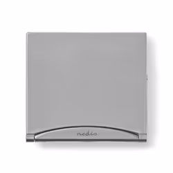 Nedis CLDK002SR alarm clock Digital alarm clock Silver