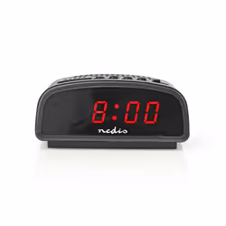 Nedis Digital Alarm Clock  |  0.6" LED  |  Snooze