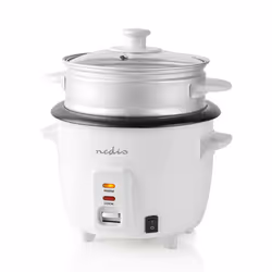 Nedis KARC06WT rice cooker 0.6 L 300 W White - Additional view 6
