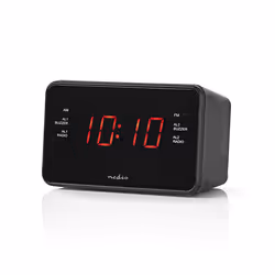 Nedis CLAR002BK alarm clock Digital alarm clock Black - Additional view 4