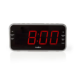 Nedis CLAR004BK alarm clock Digital alarm clock Black