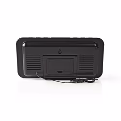 Nedis CLAR004BK alarm clock Digital alarm clock Black