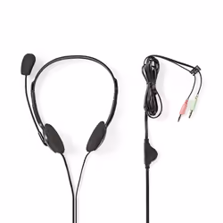 Nedis CHST100BK headphones/headset Black - Additional view 7