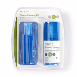 Nedis CLSN120BU equipment cleansing kit Mobile phone/Smartphone, Screens/Plastics, Tablet PC 200 ml