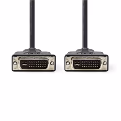 Nedis CCGP32050BK20 DVI cable 2 m DVI-I Black - Additional view 2