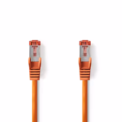 Nedis CCGP85221OG015, 0.15 m, Cat6, S/FTP (S-STP), RJ-45, RJ-45, Orange