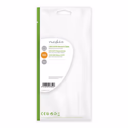 Nedis CCGP85221WT10 networking cable White 1 m Cat6 S/FTP (S-STP)