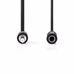 Nedis CAGP22550BK02 audio cable 0.2 m 3.5mm 6.35mm Black