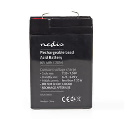 Nedis BALA40006V UPS battery Sealed Lead Acid (VRLA) 6 V 4 Ah