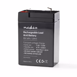 Nedis BALA40006V UPS battery Sealed Lead Acid (VRLA) 6 V 4 Ah - Additional view 4