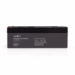 Nedis BALA200012V, Sealed Lead Acid (VRLA), 12 V, 1 pc(s), Black, 2000 Ah, 175 mm