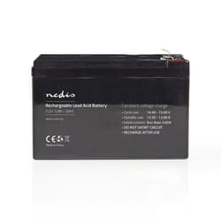 Nedis BALA1200012V UPS battery Sealed Lead Acid (VRLA) 12 V 12000 Ah