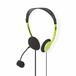 Nedis CHST100GN headphones/headset Wired Head-band Education Green - Additional view 5