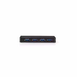 Nedis UHUBU3420BK interface hub USB 3.2 Gen 1 (3.1 Gen 1) Micro-B Black - Additional view 2