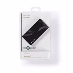 Nedis UHUBU3420BK interface hub USB 3.2 Gen 1 (3.1 Gen 1) Micro-B Black - Additional view 4