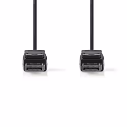 Nedis CCGB37010BK20 DisplayPort cable 2 m Black - Additional view 2