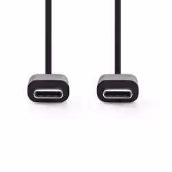 Nedis CCGB60700BK10 USB cable USB 2.0 1 m USB C Black - Additional view 2