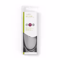 Nedis CCGB60700BK10 USB cable USB 2.0 1 m USB C Black - Additional view 3