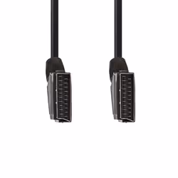 Nedis CVGB31000BK20 SCART cable 2 m SCART (21-pin) Black - Additional view 2
