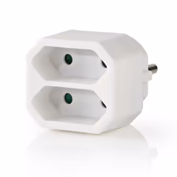 Nedis PSSPL200C1WT, Indoor, White, 2 AC outlet(s), 230 V, 1700 W, 2.5 A