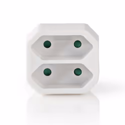 Nedis PSSPL200C1WT power extension 2 AC outlet(s) Indoor White