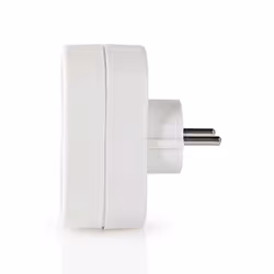 Nedis PSSPL200F1WT power extension 2 AC outlet(s) Indoor White