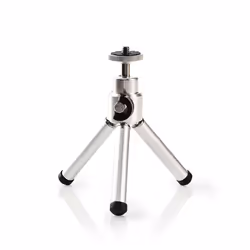 Nedis TPOD1000GY, 3 leg(s), Silver, 14.5 cm, 110 g