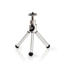 Nedis TPOD1000GY tripod Digital/film cameras 3 leg(s) Silver