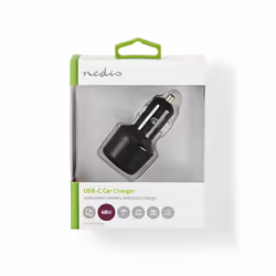 Nedis CCPD30W100BK mobile device charger Smartphone Black Cigar lighter Fast charging Auto - Additional view 4