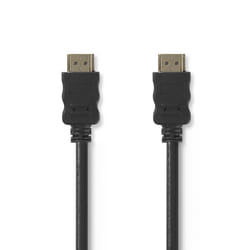 Nedis CVGT34000BK150 HDMI cable 15 m HDMI Type A (Standard) 2 x HDMI Type A (Standard) Black