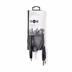 Nedis COTH23200GY15 audio cable 1.5 m 2 x 6.35mm 3.5mm Grey - Additional view 3