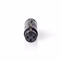 Nedis COTP15920BK cable gender changer XLR (3-pin) XLR 3-Pin Female Black - Additional view 2
