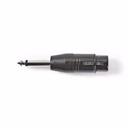 Nedis COTP15940BK cable gender changer XLR (3-pin) 6.35 mm Male Black - Additional view 4