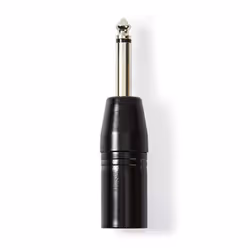 Nedis COTP15942BK, XLR, 6.35mm, Black