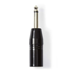 Nedis COTP15942BK cable gender changer XLR 6.35mm Black