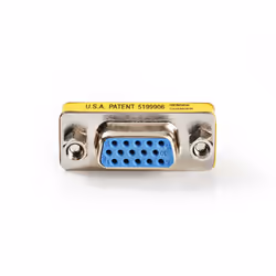 Nedis CCVC59810ME wire connector VGA Silver, Yellow