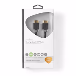 Nedis CVBW35000BK10 HDMI cable 1 m HDMI Type A (Standard) Anthracite - Additional view 3