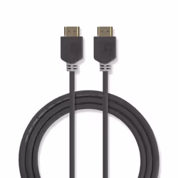 Nedis CVBW35000BK20 HDMI cable 2 m HDMI Type A (Standard) Black - Additional view 2