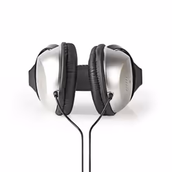 Nedis HPWD1201BK headphones/headset Wired Head-band Music Black, Silver - Additional view 4