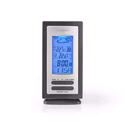 Nedis WEST201GY, Black, Silver