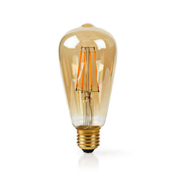 Nedis WIFILF10GDST64 LED bulb Warm white 2200 K 5 W E27 F