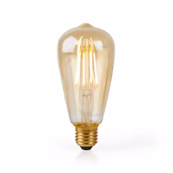 Nedis WIFILF10GDST64 LED bulb Warm white 2200 K 5 W E27 F