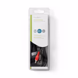 Nedis CAGB22200BK50 audio cable 5 m 3.5mm 2 x RCA Black - Additional view 3