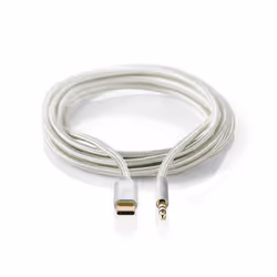 Nedis CCTB65940AL10 audio cable 1 m USB C 3.5mm Aluminium - Additional view 2