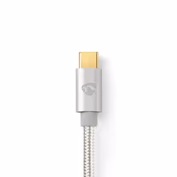 Nedis CCTB65940AL10 audio cable 1 m USB C 3.5mm Aluminium - Additional view 3