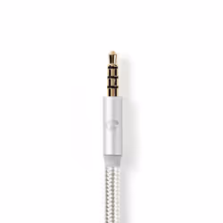 Nedis CCTB65940AL10 audio cable 1 m USB C 3.5mm Aluminium - Additional view 4