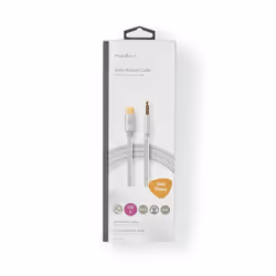 Nedis CCTB65940AL10 audio cable 1 m USB C 3.5mm Aluminium - Additional view 5