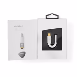 Nedis CCTB65950AL008 audio cable 0.08 m 3.5mm USB Aluminium - Additional view 6