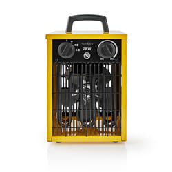 Nedis 1000 / 2000 W, Adjustable thermostat, 2 Heat Settings, IP24, Integrated handle(s), Yellow