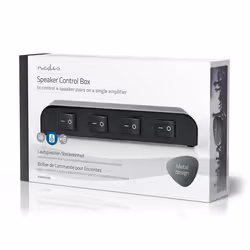 Nedis ASWI2604BK audio switch Black - Additional view 7